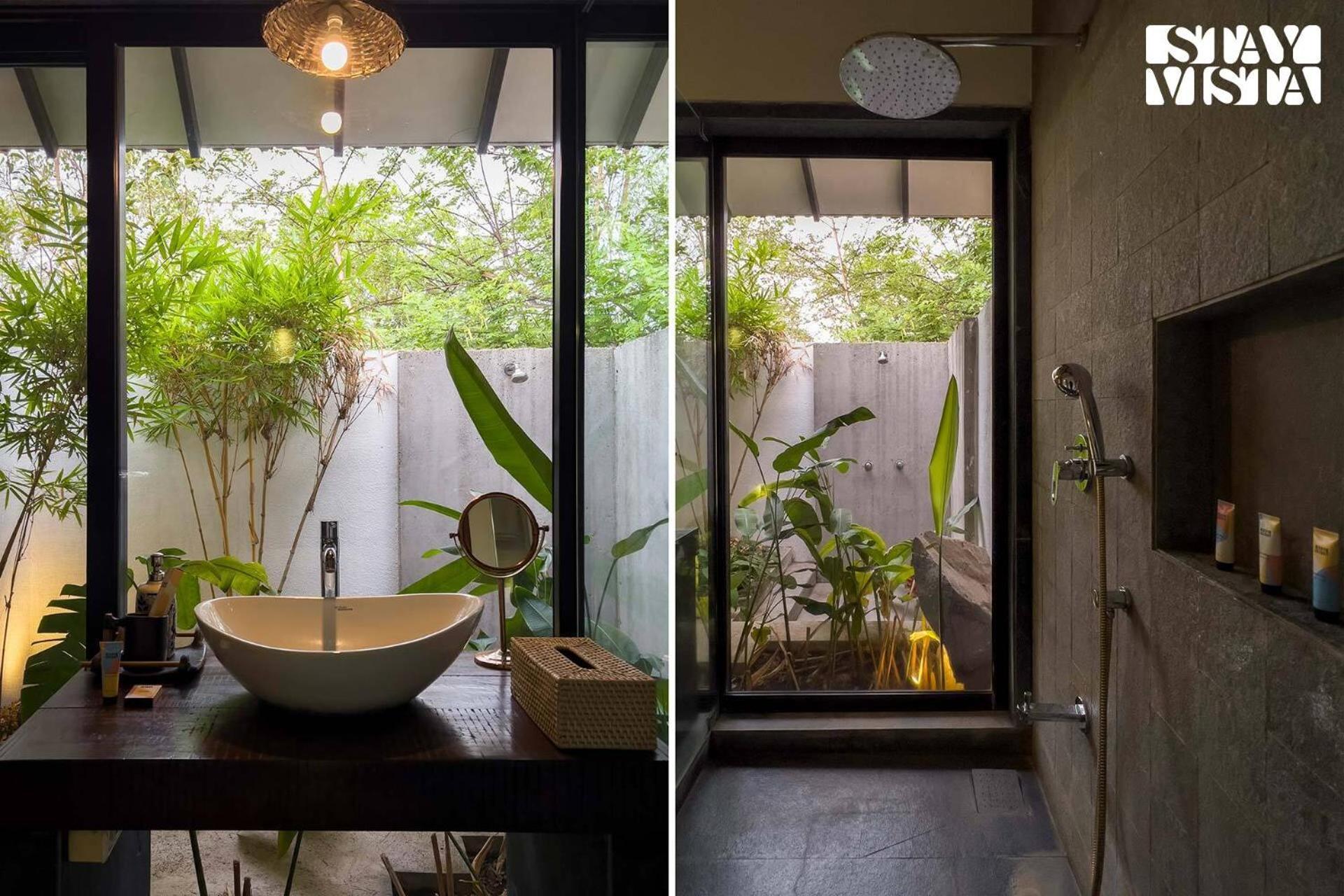 Wander Beyond By Stayvista - Featuring A Bali-Themed Abode And A Refreshing Swimming Pool Alībāg Exterior foto
